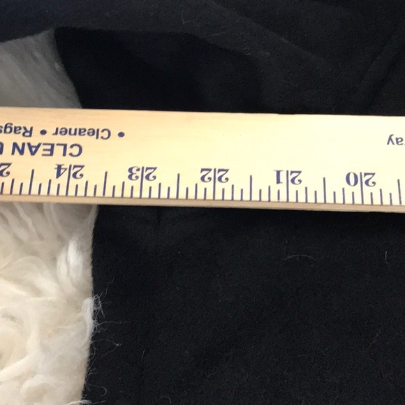 VTG Petite Sophisticates wool fox fur collar women's coat hood Made in USA - Picture 11 of 13